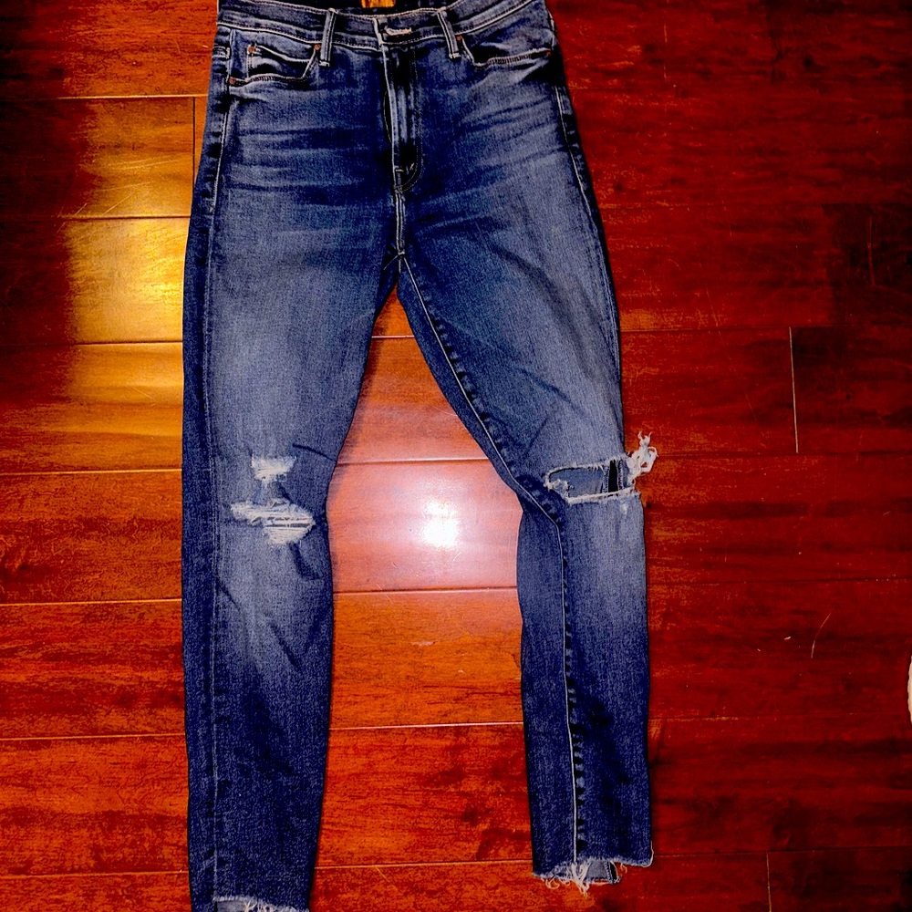 Mother Denim Ankle Fray Size 27